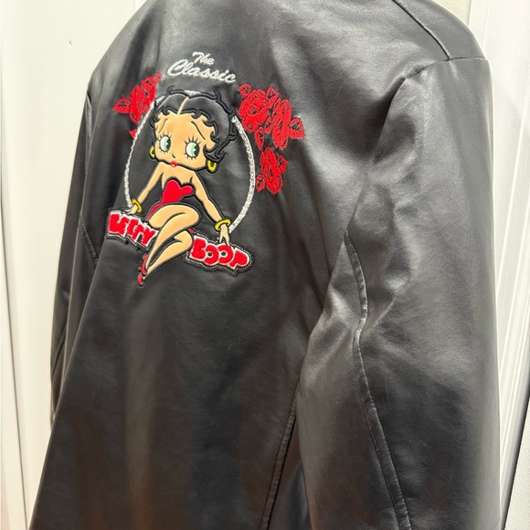 Vintage Leather Betty Boop Jacket - Picture 5 of 6